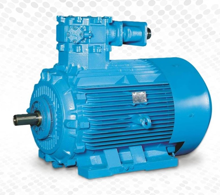 Flame Proof Induction Motors Ex-d/Ex-db IP66 0.37-500kW 415V 4/6/8 Pole | ATEX/IECEx Zone 1/2 Certified | TEFC Cast Iron Frame Hazardous Area | Gas/Dust Explosion Proof | DEWA Approved UAE Safety Motors 